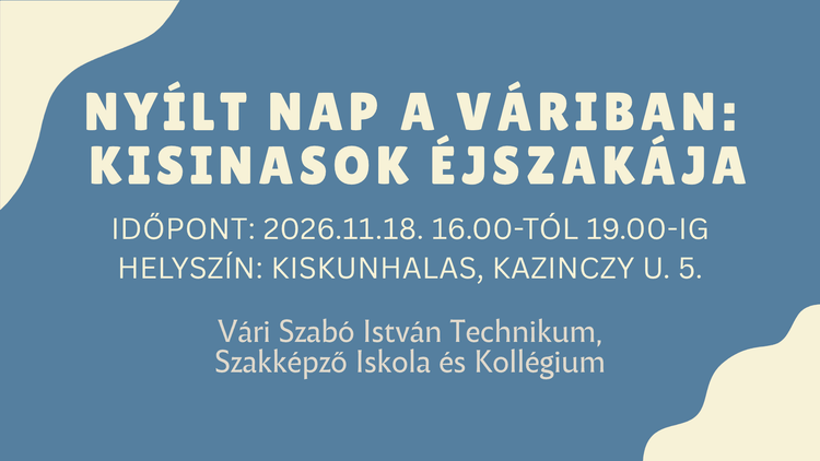 Nyílt nap a váriban