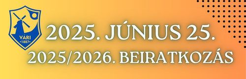 Beiratkozás 2025